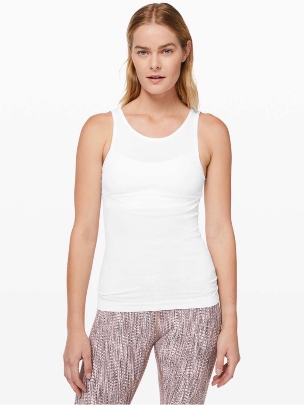 Lululemon | Seek Simplicity Tank | White